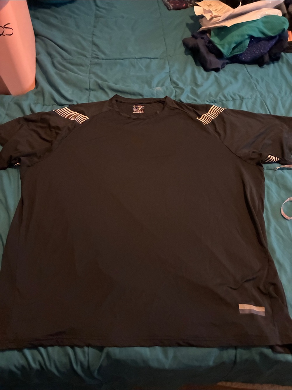 Liberty Pro Black Performance Crew Neck Top